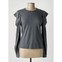 KOCHÉ - T-shirt gris en coton - Femme - Taille 34 - Modz