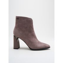 METAMORF'OSE - Bottines/Boots beige en cuir - Femme - Taille 36 - Modz