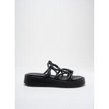 WONDERS - Mules/Sabots noir en cuir - Femme - Taille 38 - Modz