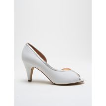 EMILIE KARSTON - Escarpins blanc en cuir - Femme - Taille TU - Modz