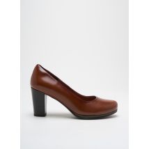 KARSTON - Escarpins marron en cuir - Femme - Taille 37 - Modz