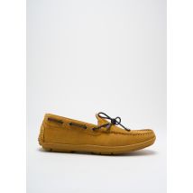 LE FORMIER - Chaussures bâteau jaune en cuir - Homme - Taille 43 - Modz