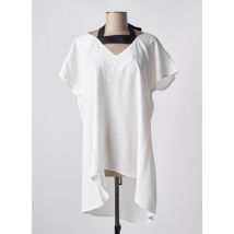 LOTUS EATERS - Tunique manches courtes blanc en tencel - Femme - Taille 40 - Modz
