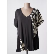 OZAI N KU - Top noir en modal - Femme - Taille 40 - Modz