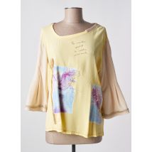 ELISA CAVALETTI - Top jaune en polyamide - Femme - Taille 44 - Modz