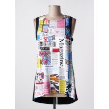 DOLCEZZA - Tunique sans manche noir en viscose - Femme - Taille 38 - Modz