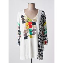 JEI'S BY LETIZIA DENARO - Pull beige en coton - Femme - Taille 40 - Modz