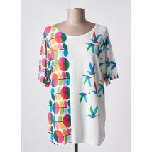 JEI'S BY LETIZIA DENARO - Pull blanc en coton - Femme - Taille 38 - Modz