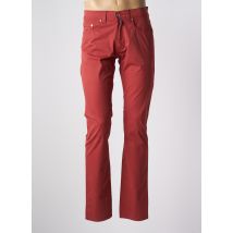 PIERRE CARDIN - Pantalon droit rouge en coton - Homme - Taille TU - Modz