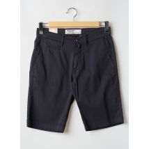 PIERRE CARDIN - Bermuda noir en coton - Homme - Taille W31 - Modz