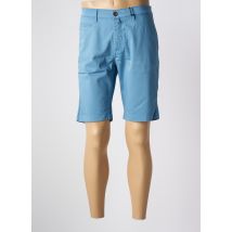 PIERRE CARDIN - Bermuda bleu en coton - Homme - Taille W34 - Modz