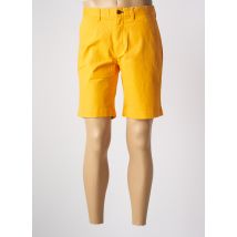 VICOMTEA - Bermuda jaune en coton - Homme - Taille 40 - Modz