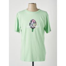 HERO SEVEN - T-shirt vert en coton - Homme - Taille S - Modz