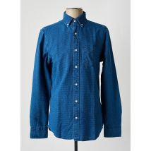 GANT - Chemise manches longues bleu en coton - Homme - Taille S - Modz