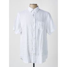 GANT - Chemise manches courtes blanc en lin - Homme - Taille L - Modz