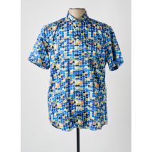 THE SURFCAR - Chemise manches courtes bleu en coton - Homme - Taille L - Modz