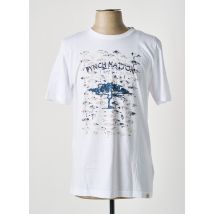FYNCH-HATTON - T-shirt blanc en coton - Homme - Taille S - Modz