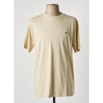 GANT - T-shirt beige en coton - Homme - Taille L - Modz