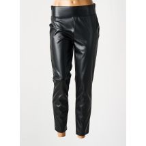 CECIL - Pantacourt noir en polyurethane - Femme - Taille 40 - Modz