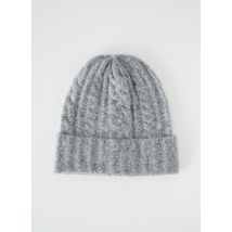 ONLY - Bonnet argent en polyester - Femme - Taille TU - Modz