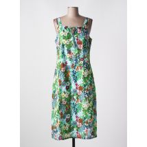 AGATHE & LOUISE - Robe mi-longue vert en coton - Femme - Taille 40 - Modz