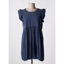 LA PETITE NÎMOISE - Robe courte bleu en lyocell - Femme - Taille 38 - Modz