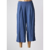 MARBLE - Pantacourt bleu en tencel - Femme - Taille 38 - Modz