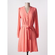 ESQUALO - Robe mi-longue rose en viscose - Femme - Taille 38 - Modz