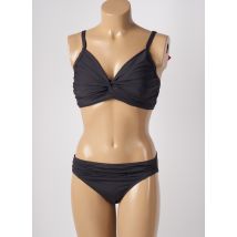 ESPRIT - Maillot de bain 2 pièces gris en polyamide - Femme - Taille TU - Modz