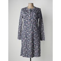 LINCLALOR - Chemise de nuit bleu en coton - Femme - Taille 42 - Modz