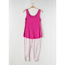 CALIDA - Pyjama rose en modal - Femme - Taille 34 - Modz