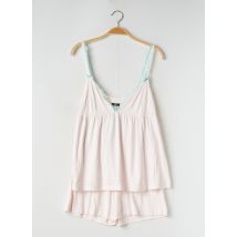 BISBIGLI - Pyjama rose en viscose - Femme - Taille 40 - Modz