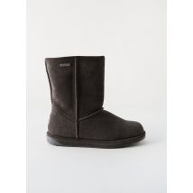 EMU AUSTRALIA - Bottines/Boots gris en cuir - Femme - Taille 36 - Modz