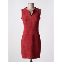 LA CANADIENNE - Robe mi-longue rouge en polyester - Femme - Taille 36 - Modz