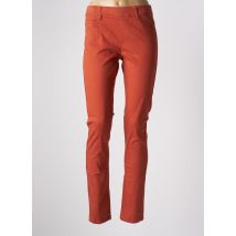 TELMAIL - Jegging orange en coton - Femme - Taille 52 - Modz