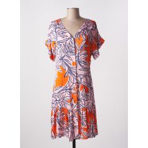 LEO & UGO - Robe mi-longue rose en viscose - Femme - Taille 38 - Modz