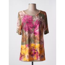 ELEONORA AMADEI - T-shirt vert en polyester - Femme - Taille 40 - Modz