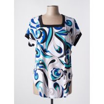 JOSEPH RIBKOFF - Tunique manches courtes blanc en polyester - Femme - Taille 44 - Modz