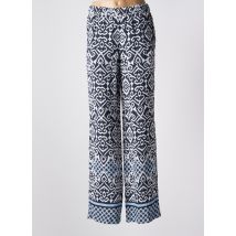GARDEUR - Pantalon large bleu en viscose - Femme - Taille 38 - Modz