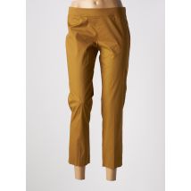 MARIA BELLENTANI - Pantalon 7/8 marron en coton - Femme - Taille 42 - Modz