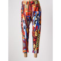 INDIES - Pantalon 7/8 rouge en polyamide - Femme - Taille 42 - Modz