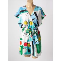 INDIES - Combishort bleu en polyester - Femme - Taille 38 - Modz