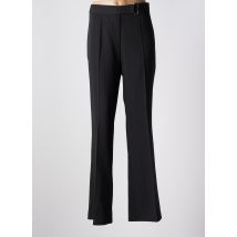 MINA.B - Pantalon flare noir en polyester - Femme - Taille 46 - Modz
