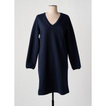 ÉTYMOLOGIE - Robe mi-longue bleu en polyester - Femme - Taille 38 - Modz