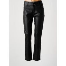 KALISSON - Pantalon slim noir en coton - Femme - Taille 44 - Modz
