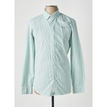 PEPE JEANS - Chemise manches longues vert en coton - Homme - Taille S - Modz