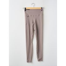 UNDER ARMOUR - Legging beige en polyester - Femme - Taille 36 - Modz