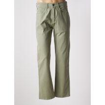 QUIKSILVER - Pantalon droit vert en coton - Homme - Taille W31 - Modz