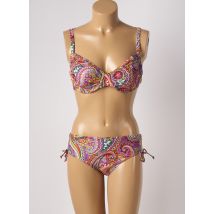 VIOLETTA - Maillot de bain 2 pièces vert en polyester - Femme - Taille 44 - Modz