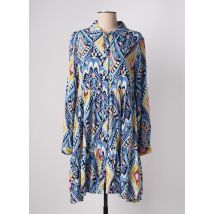 TIRAMISU - Robe mi-longue bleu en viscose - Femme - Taille 40 - Modz